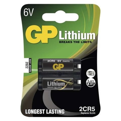 Batéria GP Lithium 2CR5 6V