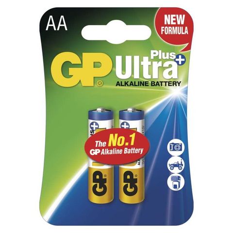 Batéria GP Ultra Plus Alkaline AA LR6 2pack alkalická