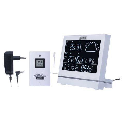 LCD domáca bezdrôtová meteostanica E5005